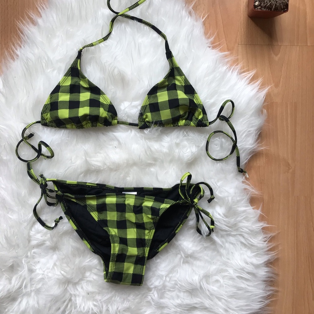 Checkered bikini